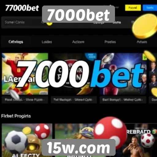 7000bet oferece variedade de jogos para apostadores